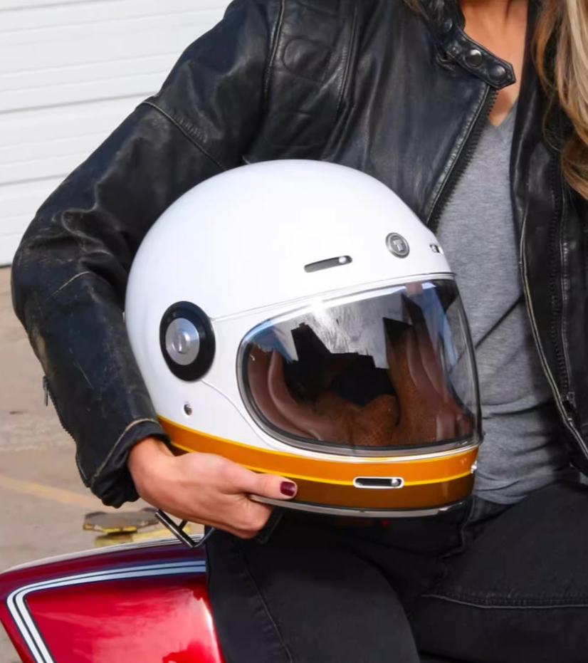 Torc Newport T1 Retro Helmet DOT/ECE: CAFE