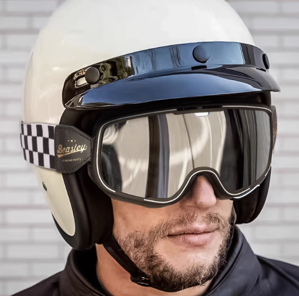 BEASLEY Retro Motorcycle Goggles