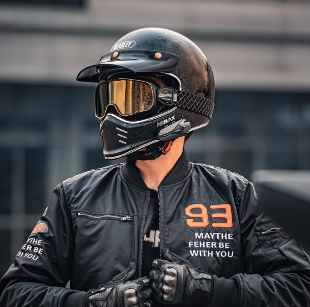 BEASLEY Retro Motorcycle Goggles