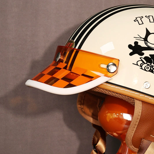 JEF Retro Helmet Peak 3-Snap