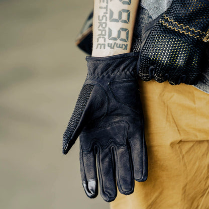 MR MOTOR Perforated Retro Riding Gloves