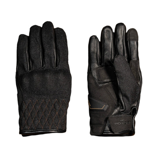 MR MOTOR Denim Retro Motorcycle Riding Gloves