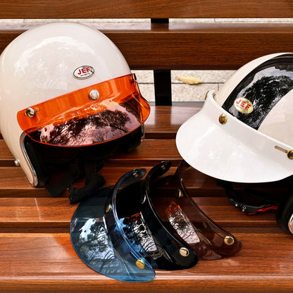 JEF Retro Helmet Peak 3-Snap