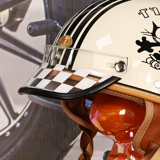 JEF Retro Helmet Peak 3-Snap