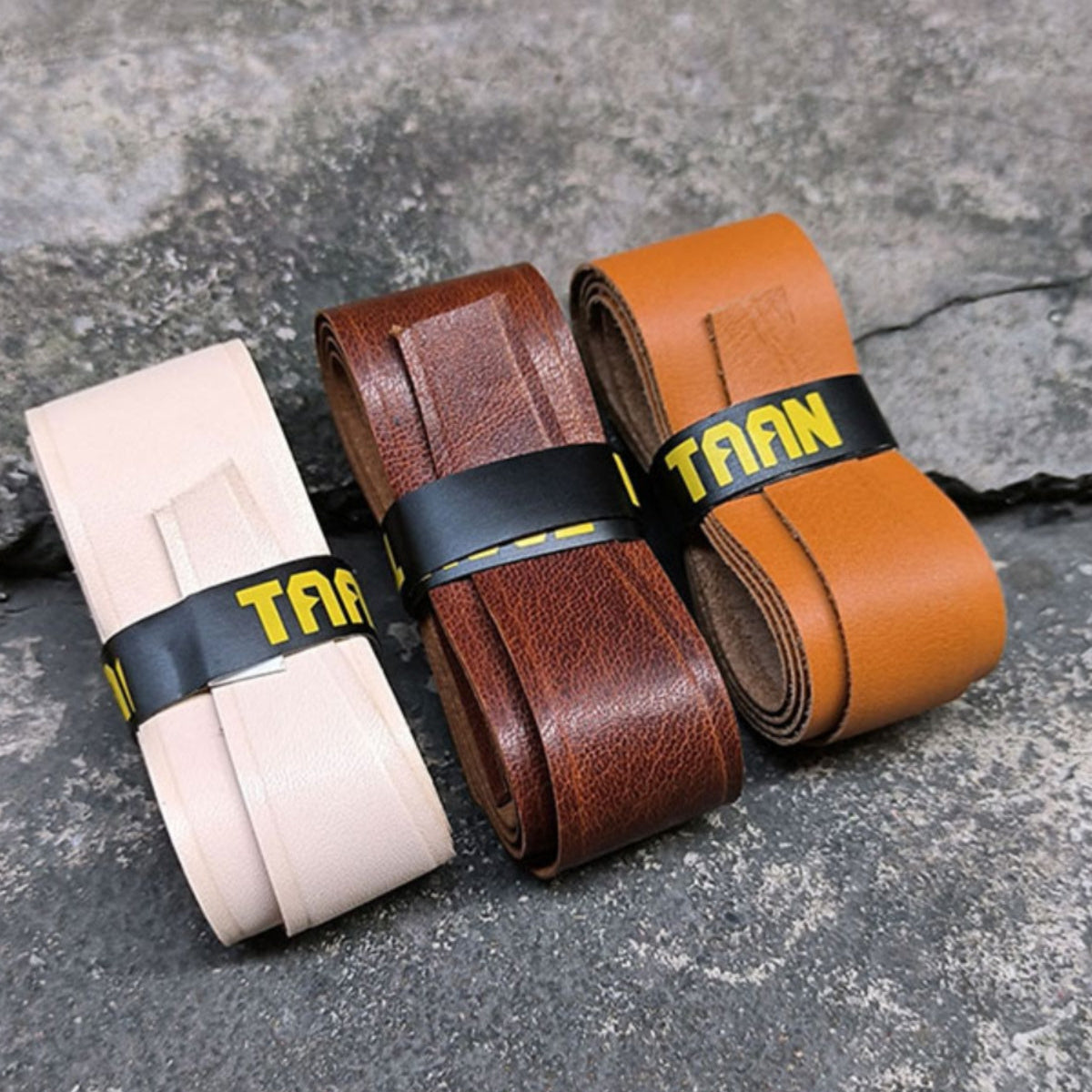 TAAN Genuine Leather Motorcycle Handle Bar Wrap