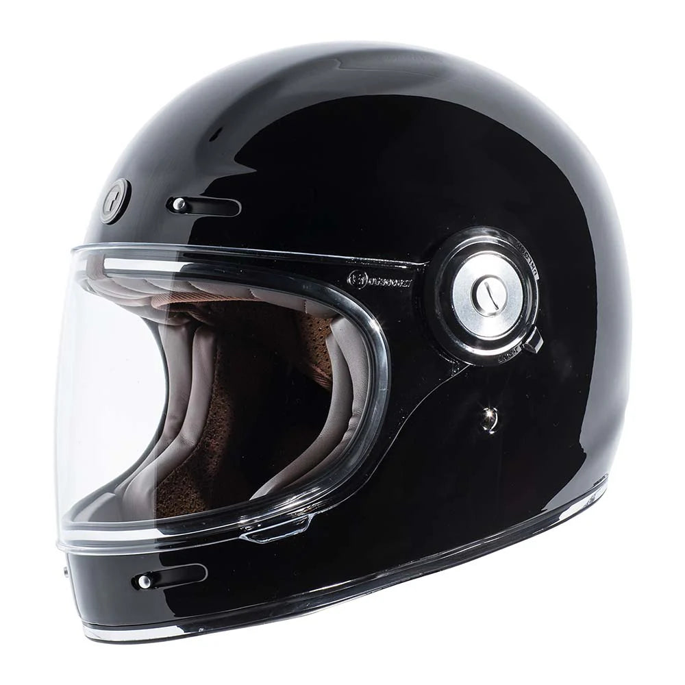 Torc Newport T1 Retro Helmet DOT/ECE: OBSIDIAN